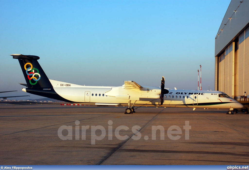 SX-OBA, De Havilland Canada DHC-8-400Q Dash 8, Olympic Air