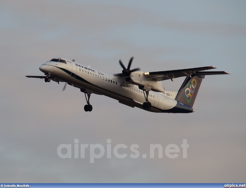 SX-OBA, De Havilland Canada DHC-8-400Q Dash 8, Olympic Air