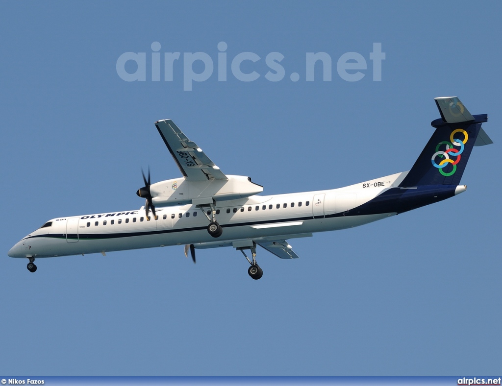 SX-OBE, De Havilland Canada DHC-8-400Q Dash 8, Olympic Air