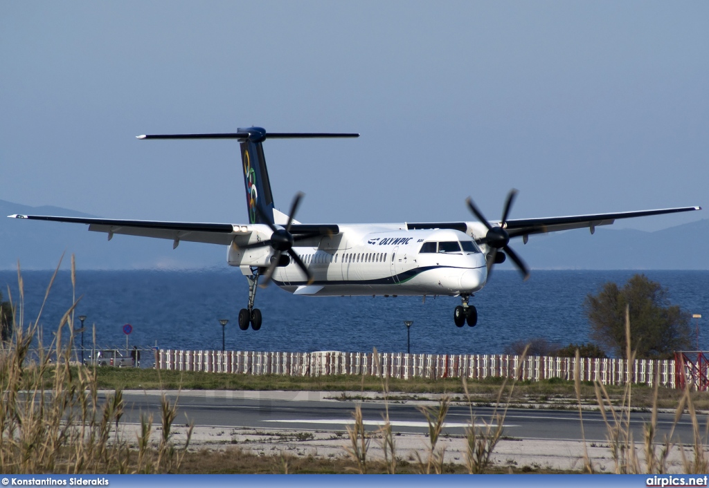 SX-OBE, De Havilland Canada DHC-8-400Q Dash 8, Olympic Air