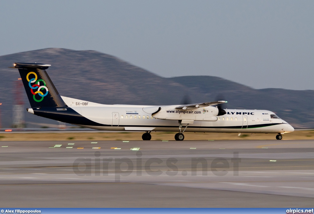 SX-OBE, De Havilland Canada DHC-8-400Q Dash 8, Olympic Air