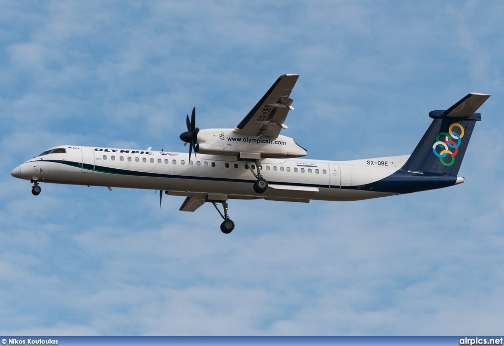 SX-OBE, De Havilland Canada DHC-8-400Q Dash 8, Olympic Air