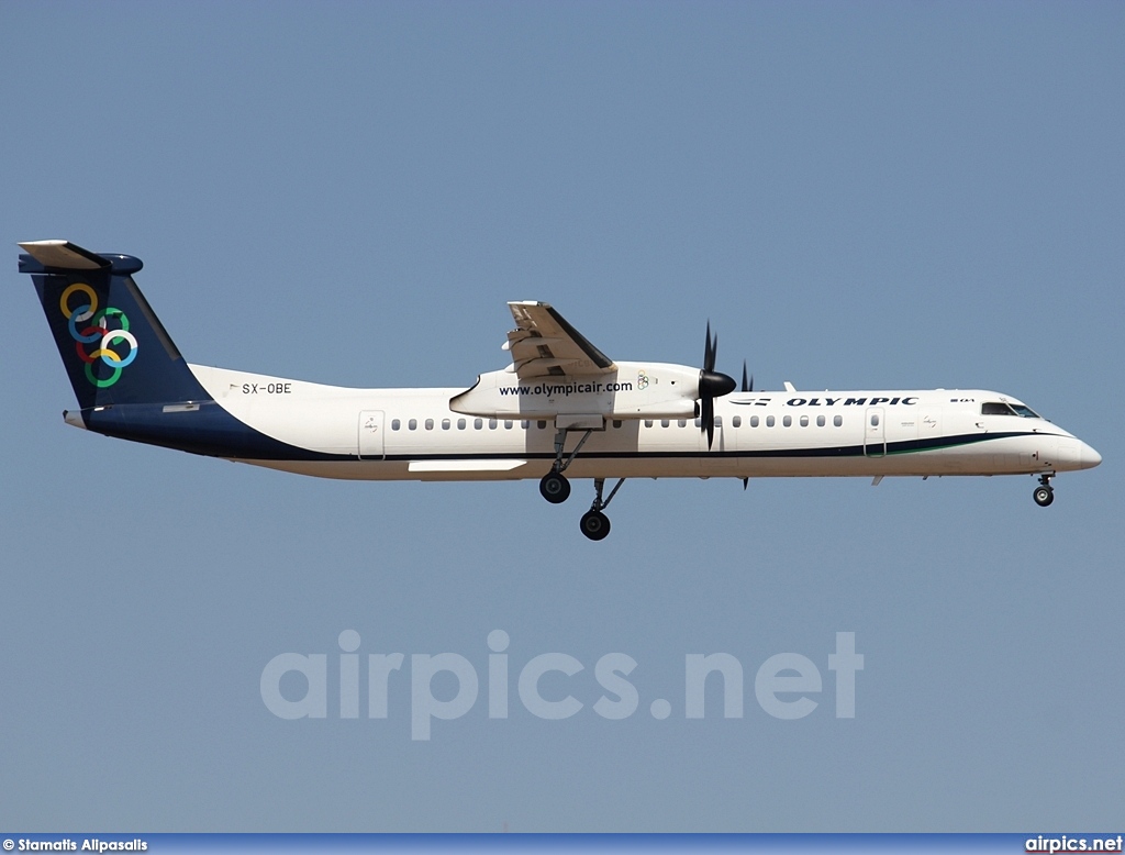 SX-OBE, De Havilland Canada DHC-8-400Q Dash 8, Olympic Air