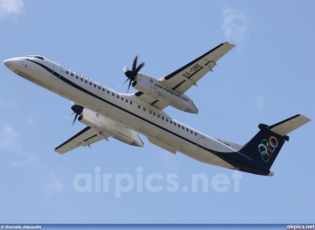 SX-OBE, De Havilland Canada DHC-8-400Q Dash 8, Olympic Air