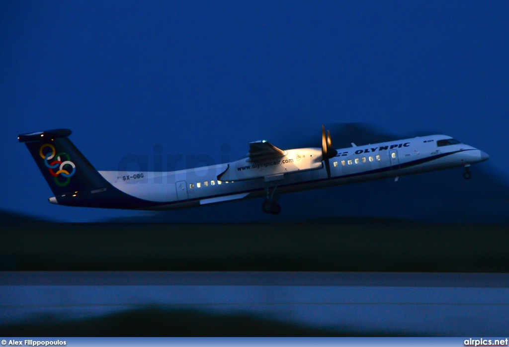 SX-OBG, De Havilland Canada DHC-8-400Q Dash 8, Olympic Air