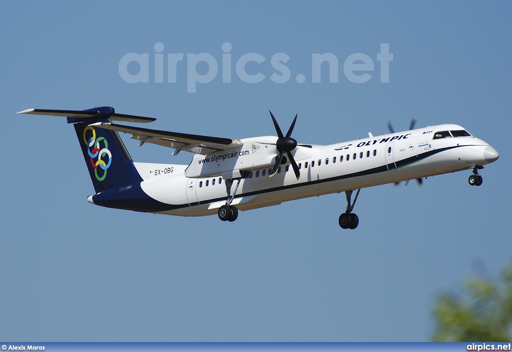 SX-OBG, De Havilland Canada DHC-8-400Q Dash 8, Olympic Air