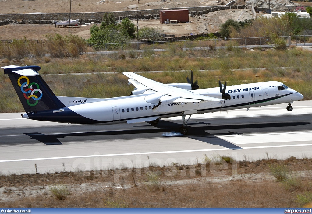 SX-OBG, De Havilland Canada DHC-8-400Q Dash 8, Olympic Air