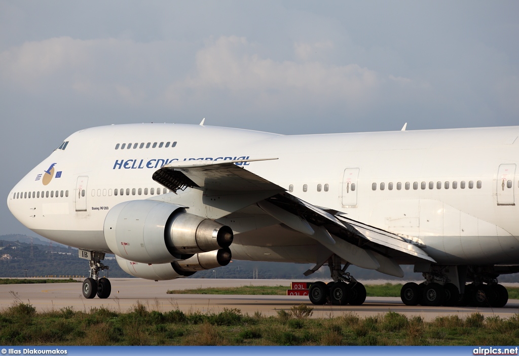 SX-TIB, Boeing 747-200B, Hellenic Imperial Airways