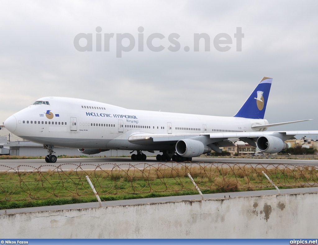 SX-TIB, Boeing 747-200B, Hellenic Imperial Airways