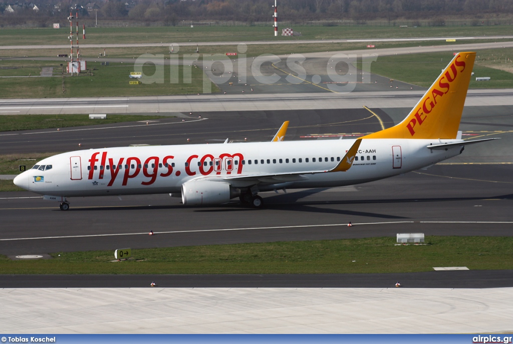 TC-AAH, Boeing 737-800, Pegasus Airlines