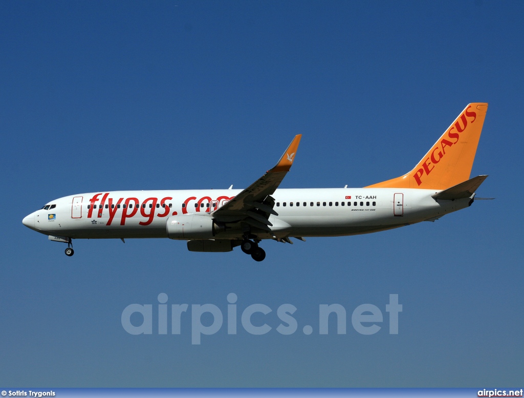 TC-AAH, Boeing 737-800, Pegasus Airlines