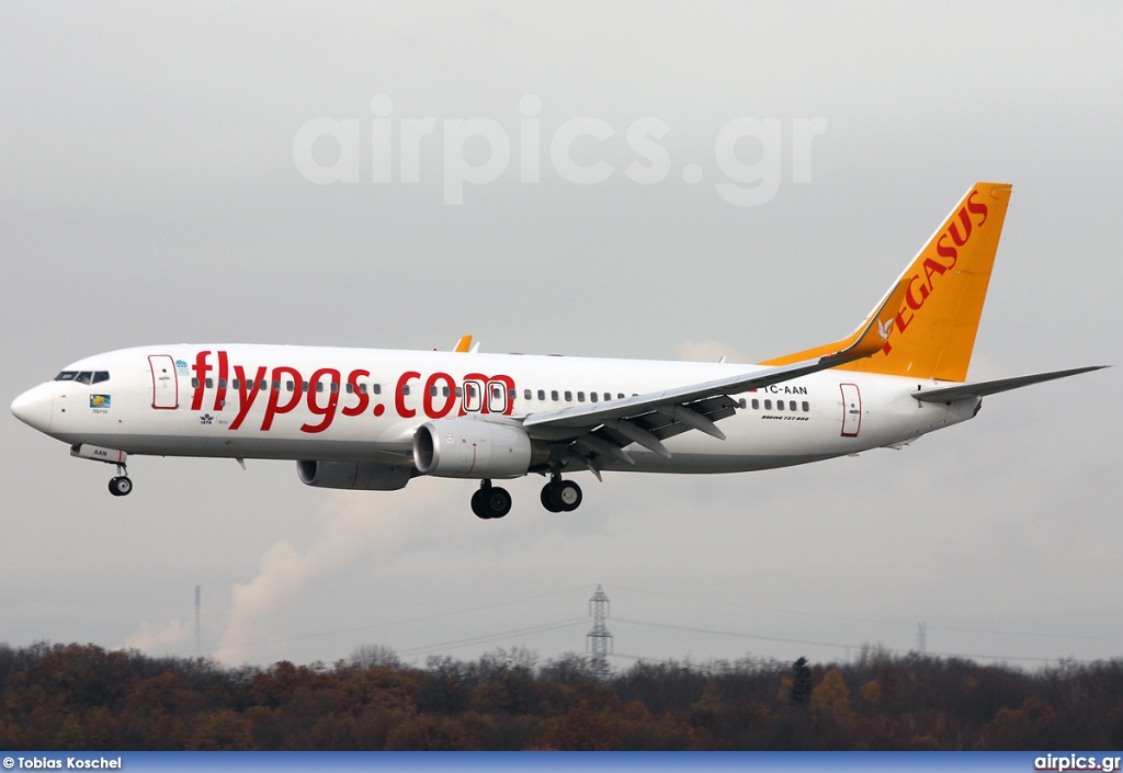 TC-AAN, Boeing 737-800, Pegasus Airlines