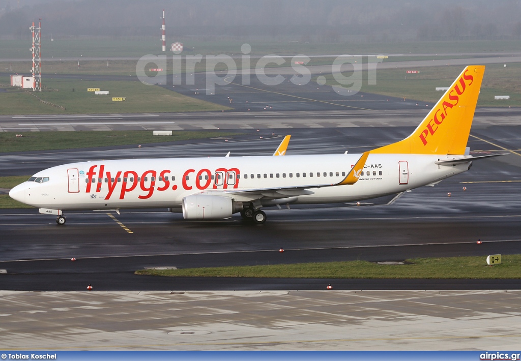 TC-AAS, Boeing 737-800, Pegasus Airlines