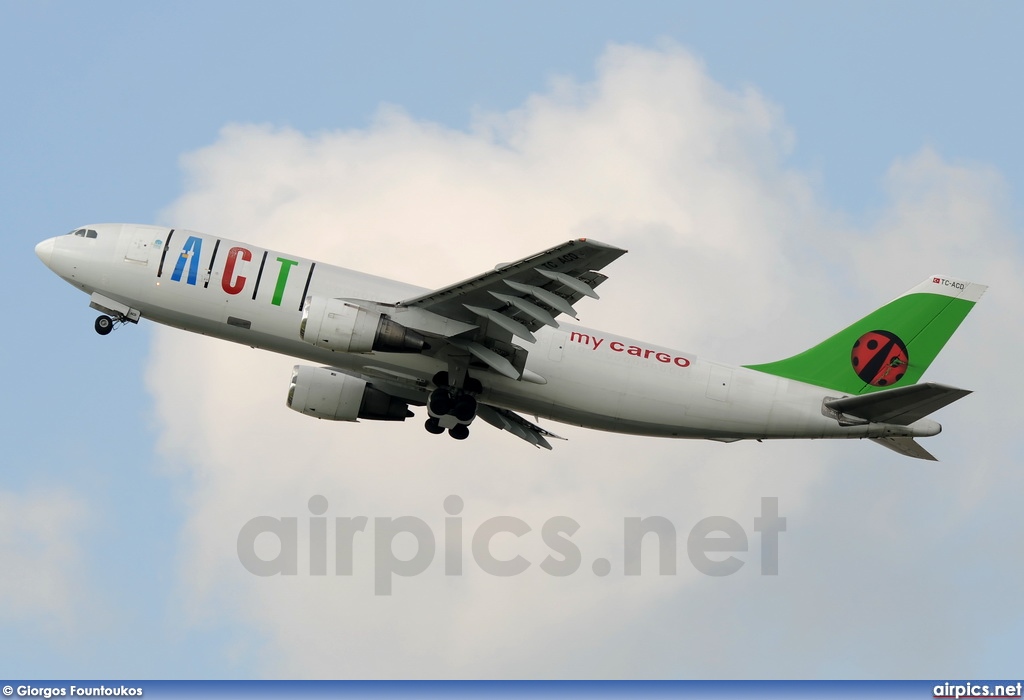 TC-ACD, Airbus A300B4-200F, ACT Airlines