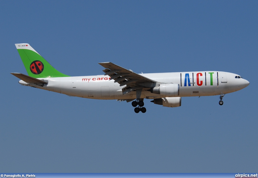 TC-ACE, Airbus A300B4-200F, ACT Airlines