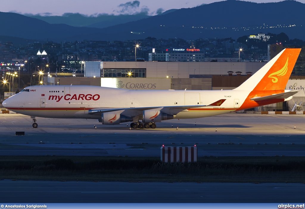 TC-ACF, Boeing 747-400(BCF), MyCargo