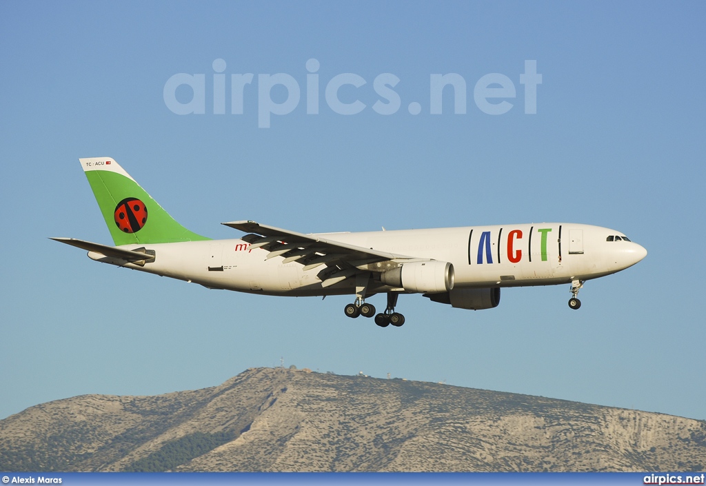 TC-ACU, Airbus A300B4-200F, ACT Airlines