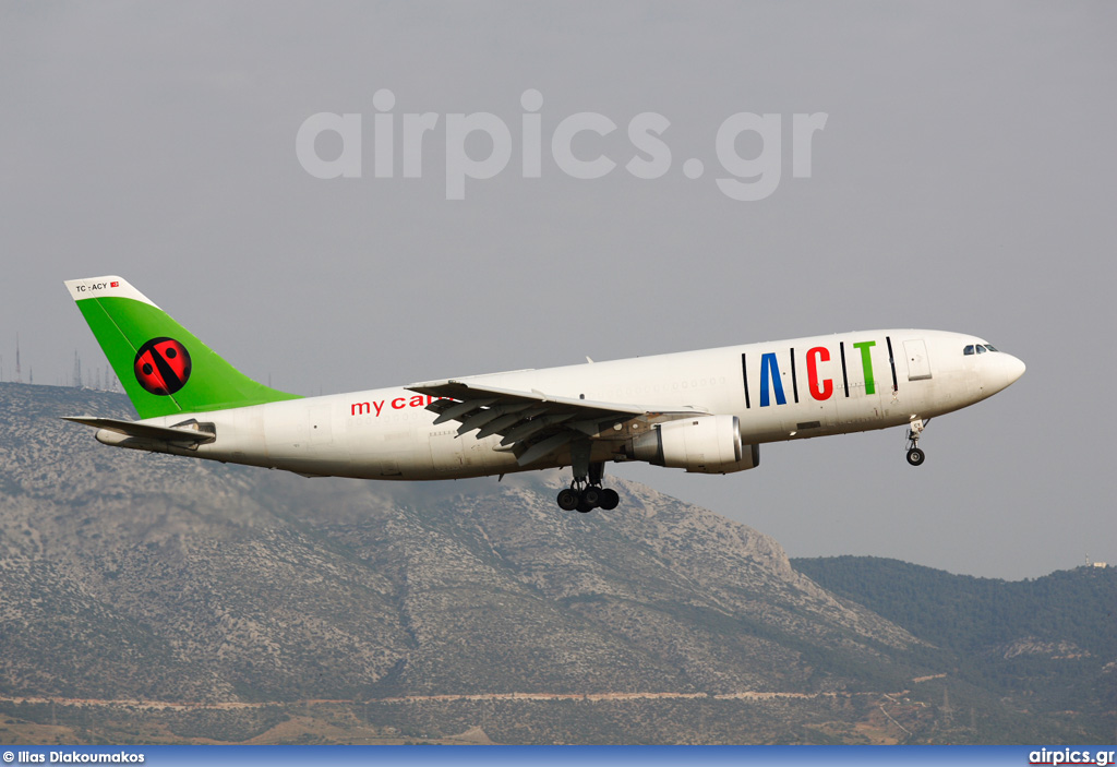 TC-ACY, Airbus A300B4-200F, ACT Airlines