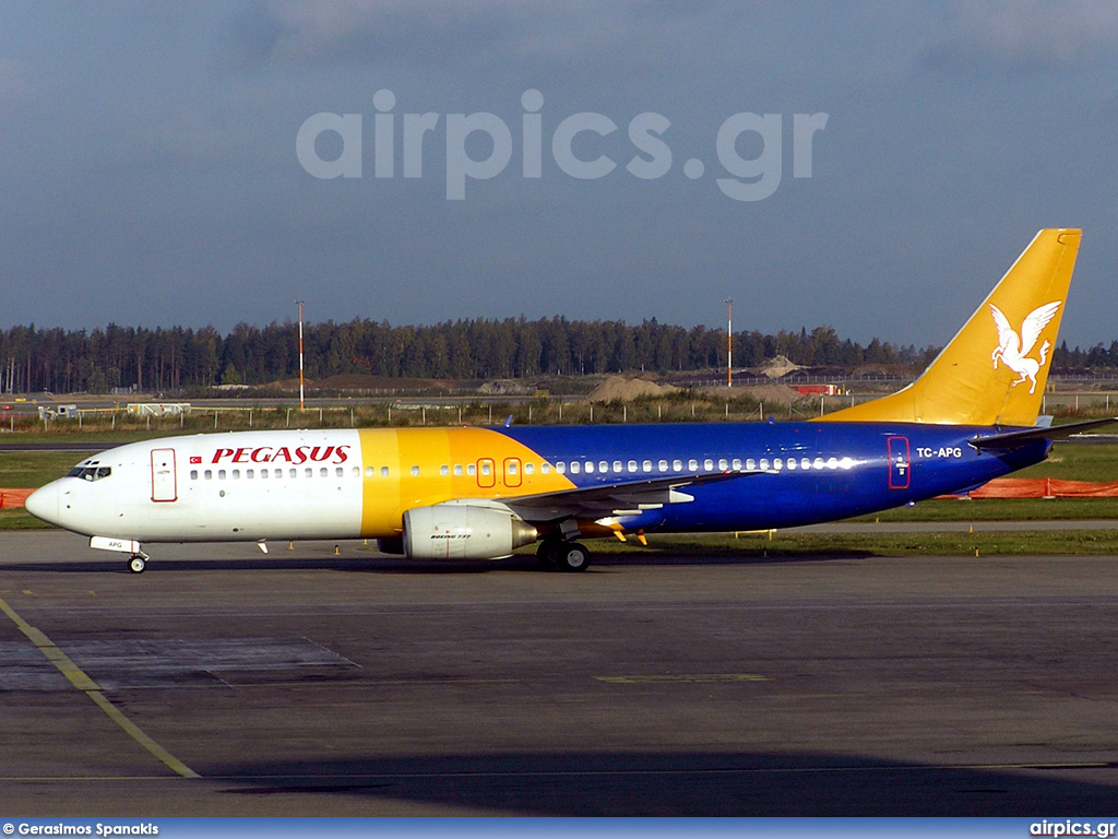 TC-APG, Boeing 737-800, Pegasus Airlines