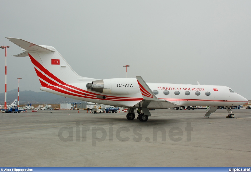 TC-ATA, Gulfstream IV, Turkish Government