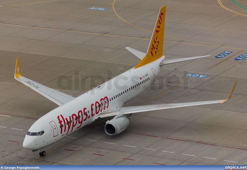 TC-CPE, Boeing 737-800, Pegasus Airlines