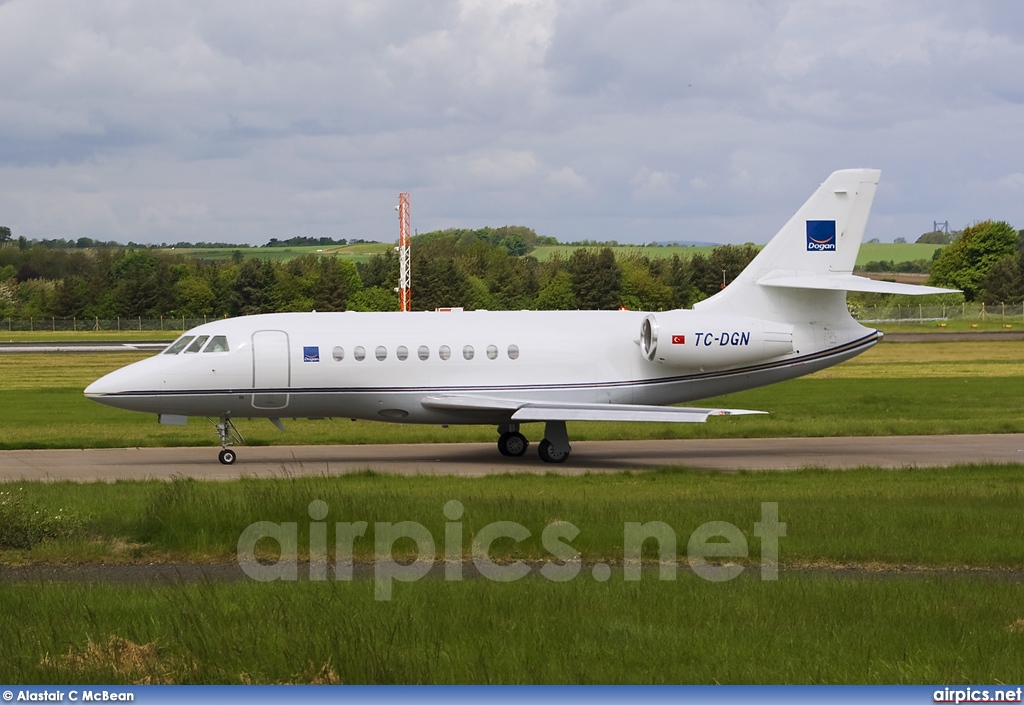 TC-DGN, Dassault Falcon-2000EX, Doganair