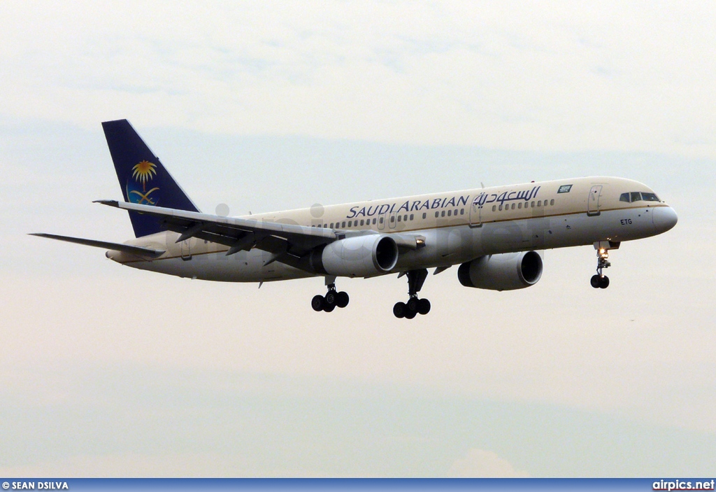 TC-ETG, Boeing 757-200, Saudi Arabian Airlines