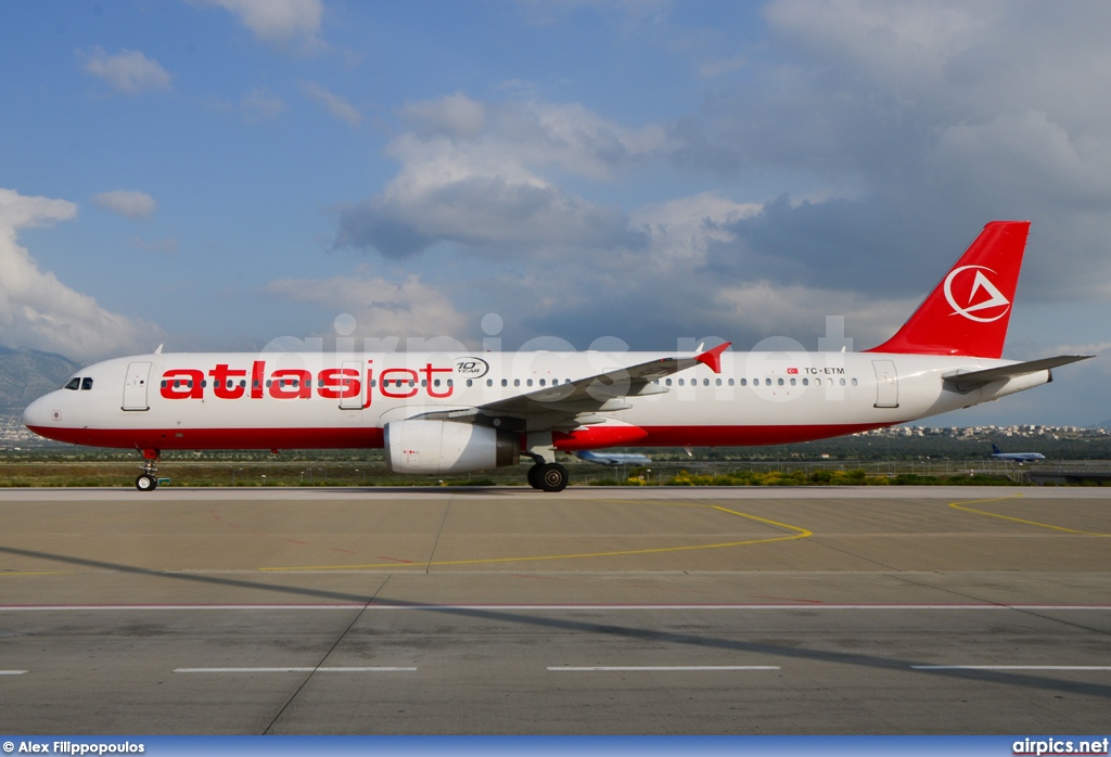 TC-ETM, Airbus A321-100, Atlasjet