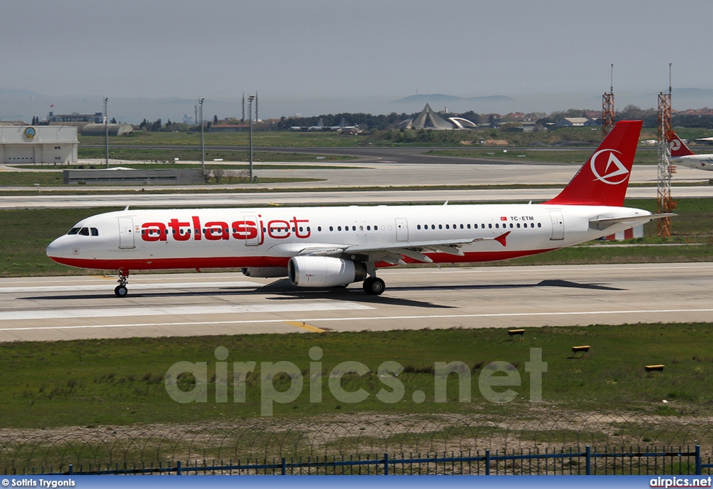 TC-ETM, Airbus A321-100, Atlasjet