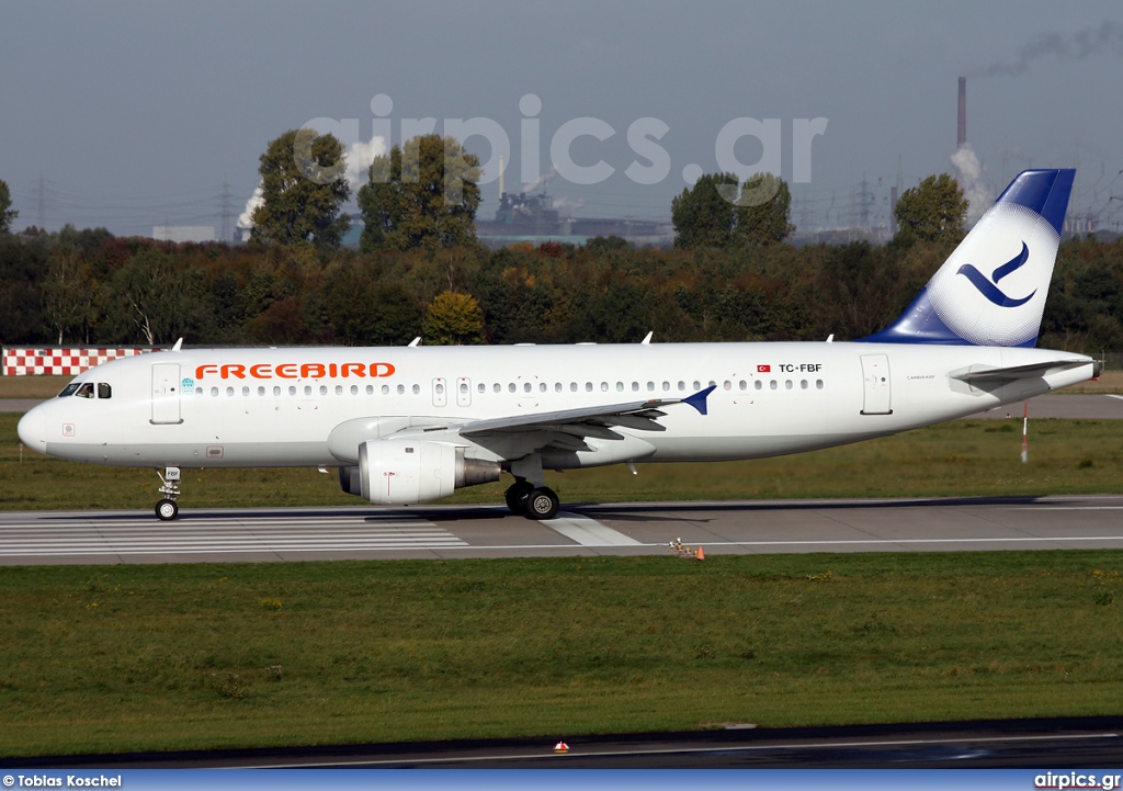 TC-FBF, Airbus A320-200, Freebird Airlines