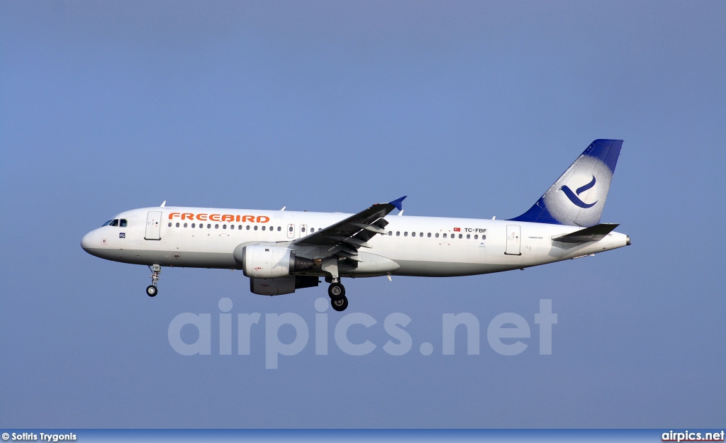 TC-FBF, Airbus A320-200, Freebird Airlines