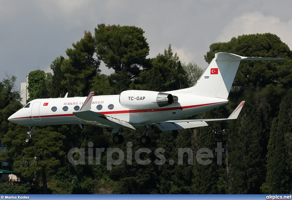 TC-GAP, Gulfstream IV, Turkish Air Force