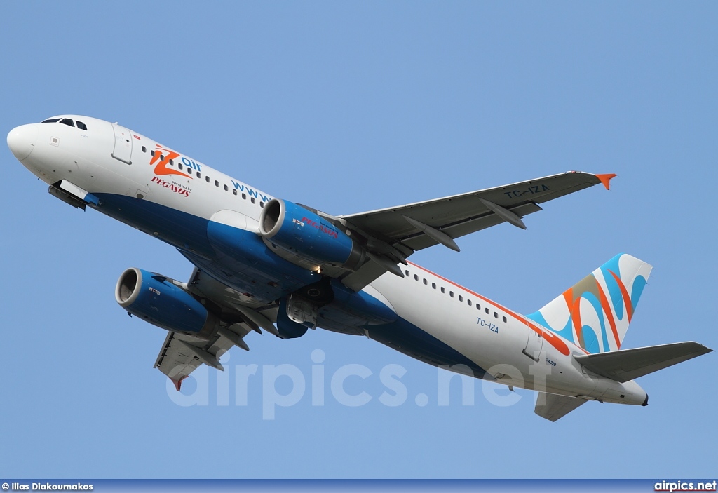 TC-IZA, Airbus A320-200, IZair