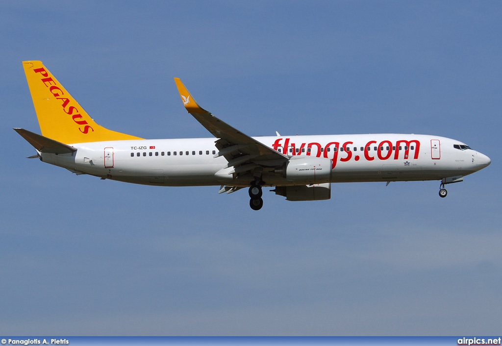 TC-IZG, Boeing 737-800, Pegasus Airlines