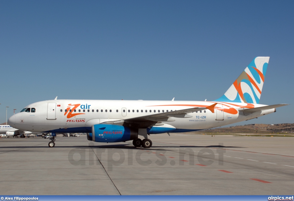 TC-IZR, Airbus A319-100, IZair