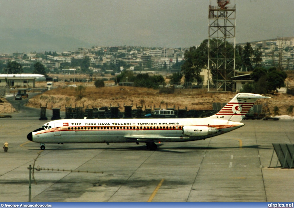 TC-JAF, Douglas DC-9-32, Turkish Airlines