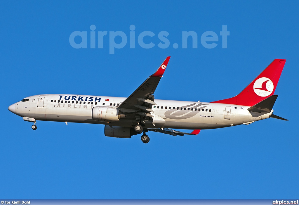 TC-JFC, Boeing 737-800, Turkish Airlines