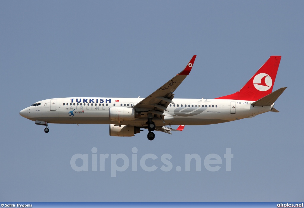 TC-JFE, Boeing 737-800, Turkish Airlines