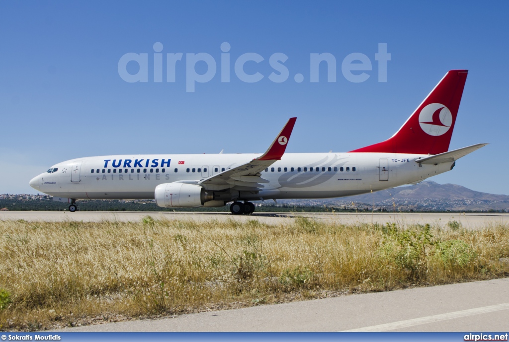 TC-JFK, Boeing 737-800, Turkish Airlines