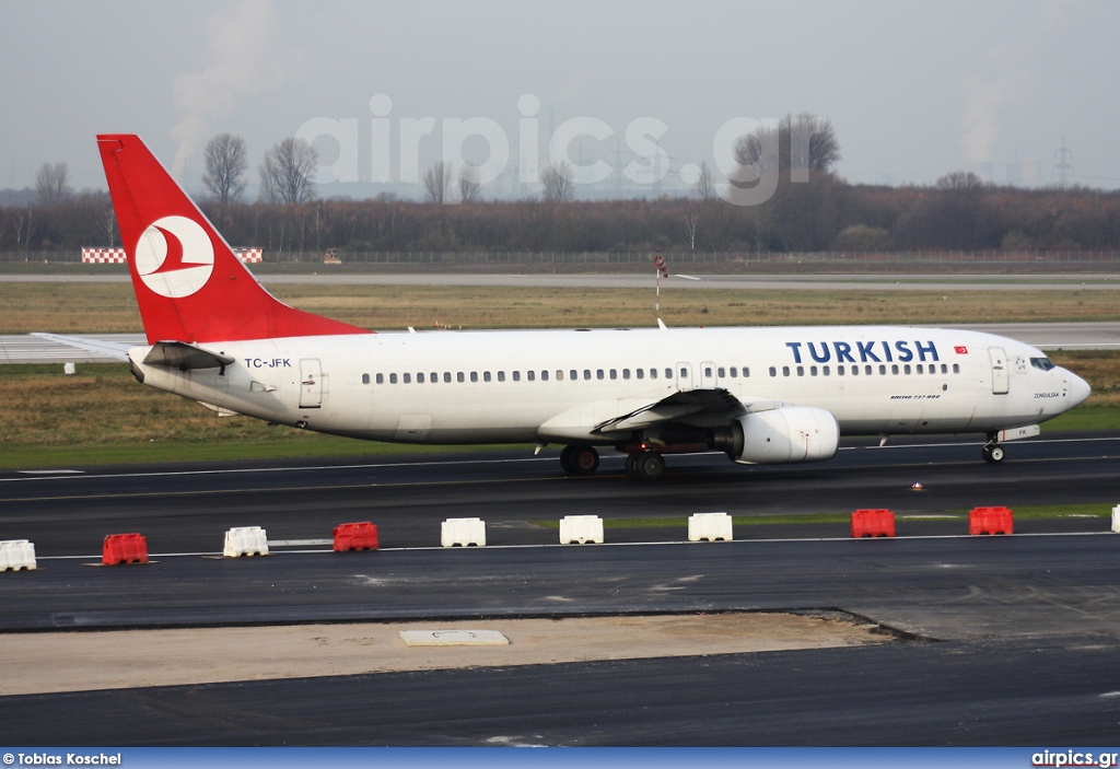 TC-JFK, Boeing 737-800, Turkish Airlines