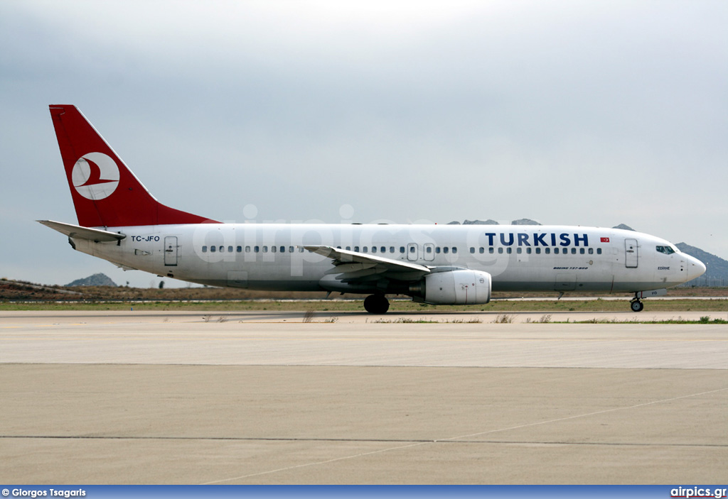 TC-JFO, Boeing 737-800, Turkish Airlines