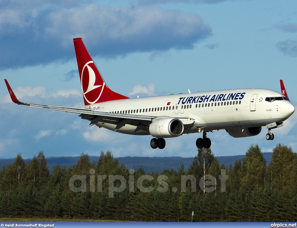 TC-JFU, Boeing 737-800, Turkish Airlines