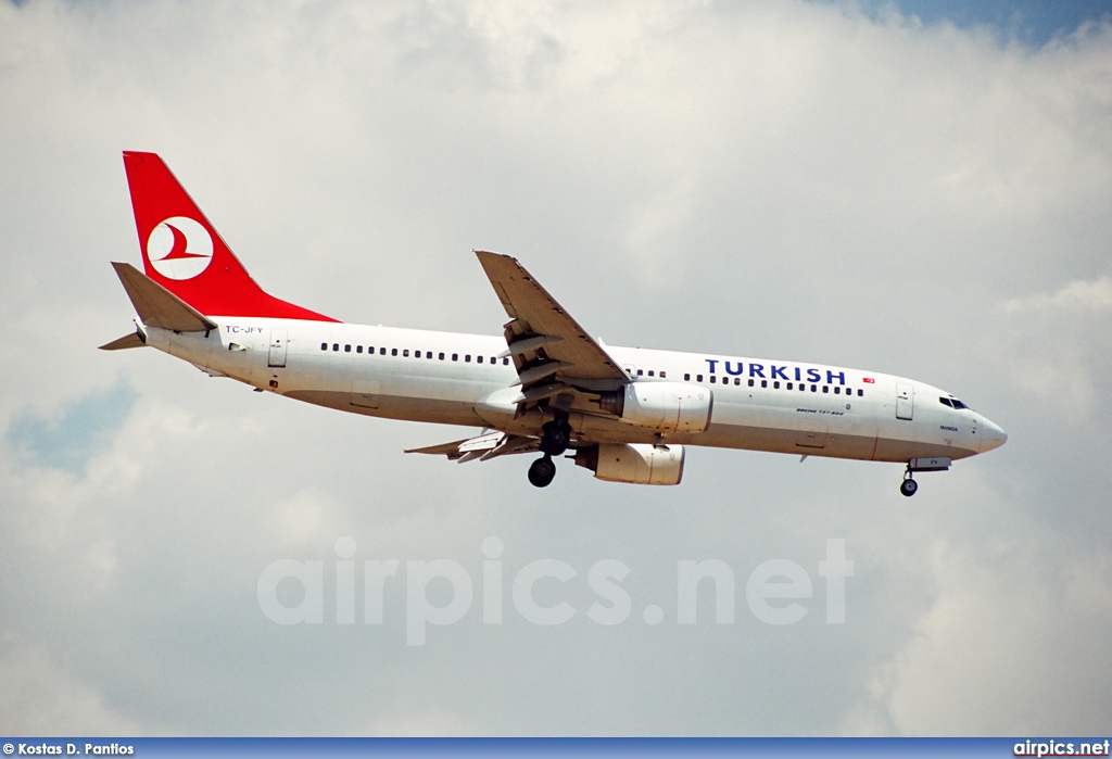 TC-JFY, Boeing 737-800, Turkish Airlines