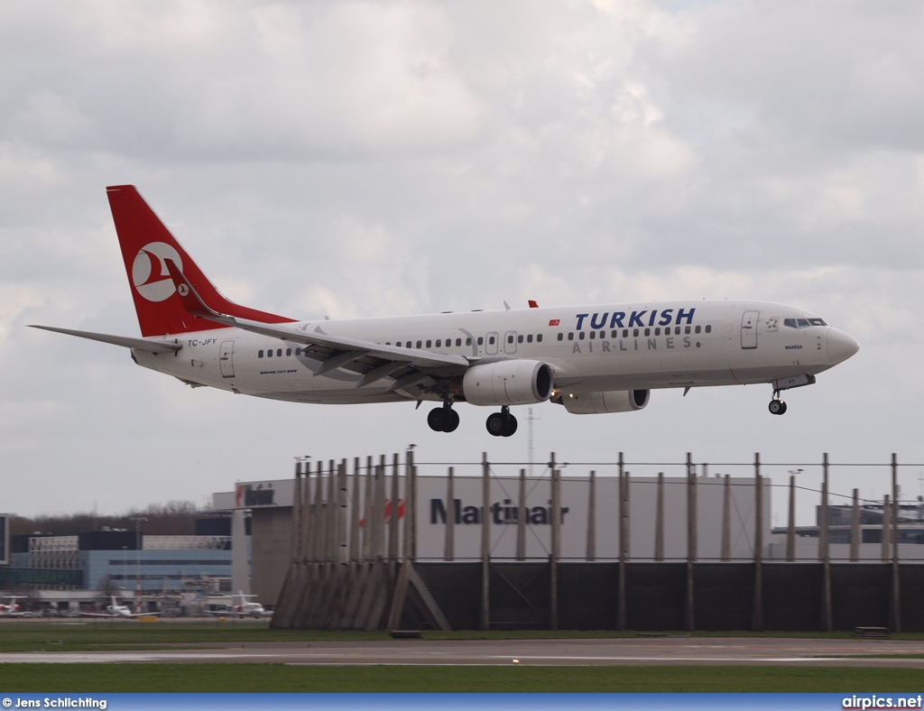 TC-JFY, Boeing 737-800, Turkish Airlines