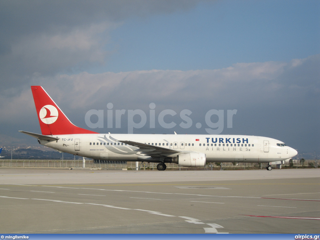 TC-JFZ, Boeing 737-800, Turkish Airlines