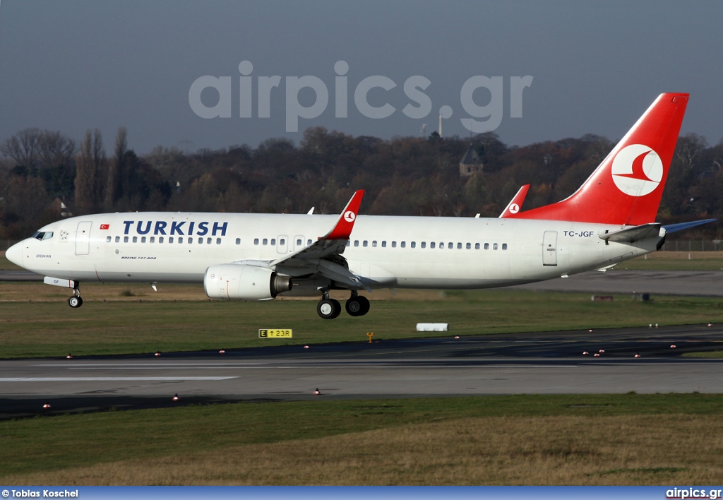 TC-JGF, Boeing 737-800, Turkish Airlines