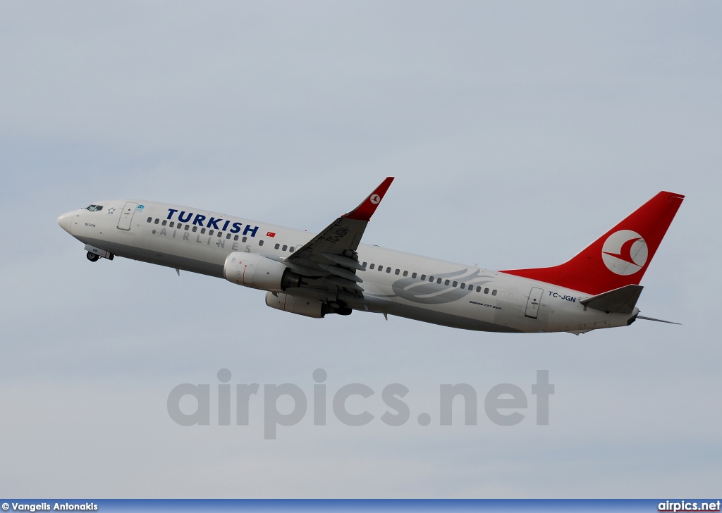 TC-JGN, Boeing 737-800, Turkish Airlines