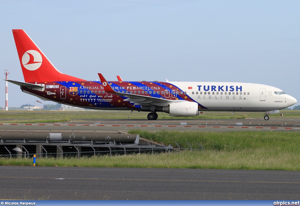 TC-JGY, Boeing 737-800, Turkish Airlines