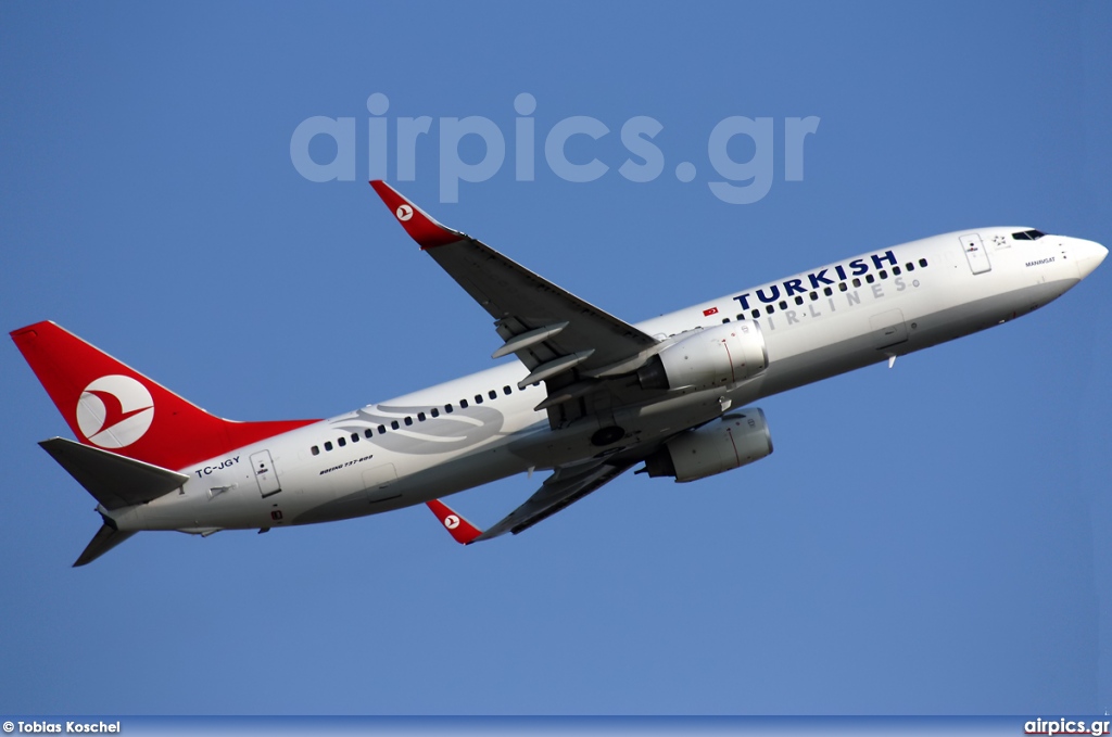 TC-JGY, Boeing 737-800, Turkish Airlines