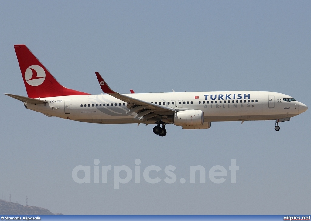 TC-JGZ, Boeing 737-800, Turkish Airlines